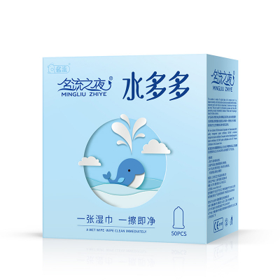 名流之夜水多多纤薄亲密 中号 50只装