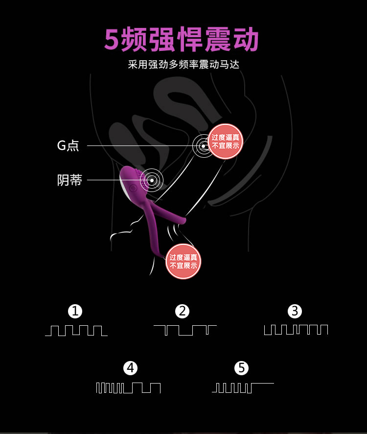 SVAKOM 二代升级夫妻共震男用双环锁精环