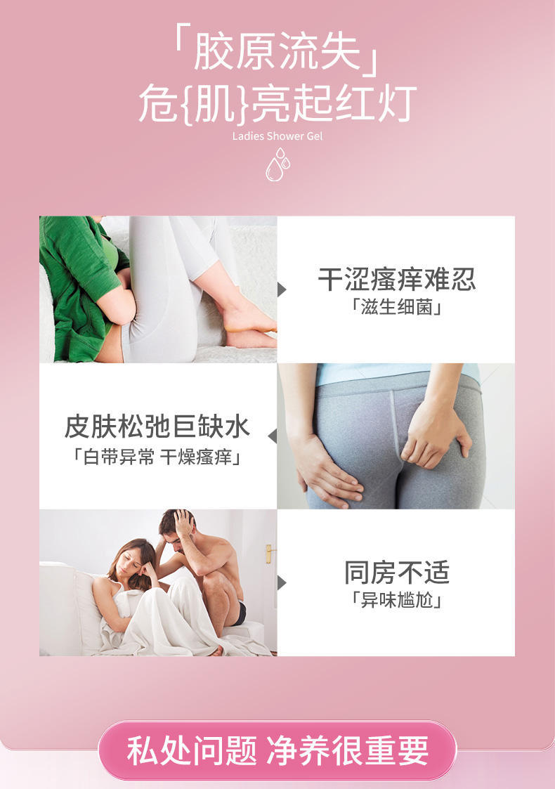 杰士邦-synia西尼女士胶原蛋白洗液